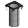1161001 FAAC Puit pour borne automatique