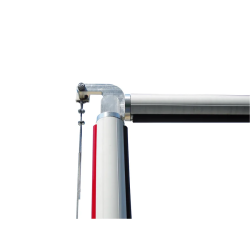 428444 FAAC Kit lisse articulée pour lisse ronde S