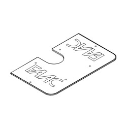 FAAC 63001405 Couvercle pour caisson 490071