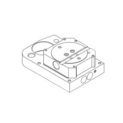 FAAC 63001016 Flasque distribution centrale J275HA
