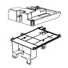 FAAC  63003511 Support pour platine E034