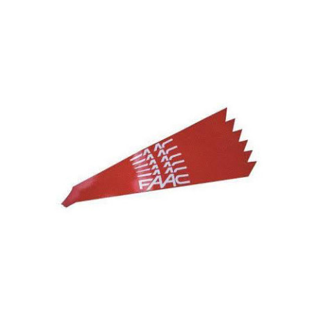 490117 FAAC 6 stikers réfléchissant lisse
