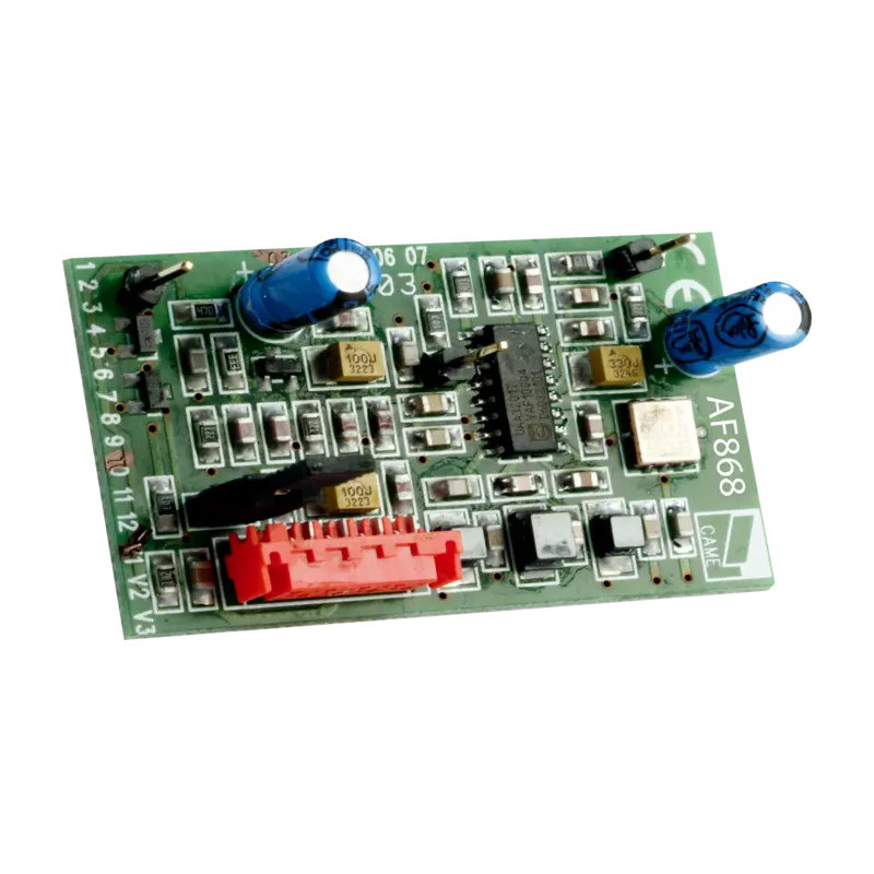 CAME 001AF868 Carte radio fréquence embrochable en 868,35 MHz