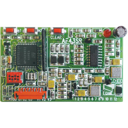 CAME 001AF43SR Carte radio en 433,92 MHz rolling code