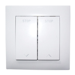 CAME 001FR1418 Commande bistable Sirius blanc