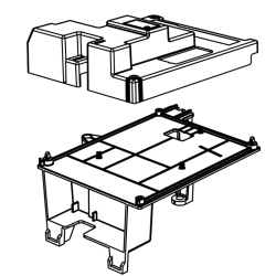 FAAC 63003498 Support platine E034