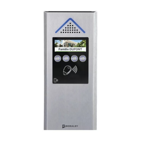 NORALSY 0105-4003 Interphone 4G Villa Ready alu argent