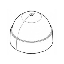 CAME 88003-0174 Couvercle CAT RAL 7040